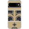 NFL New Orleans Saints Zone Block Google Pixel 10 Clear Case